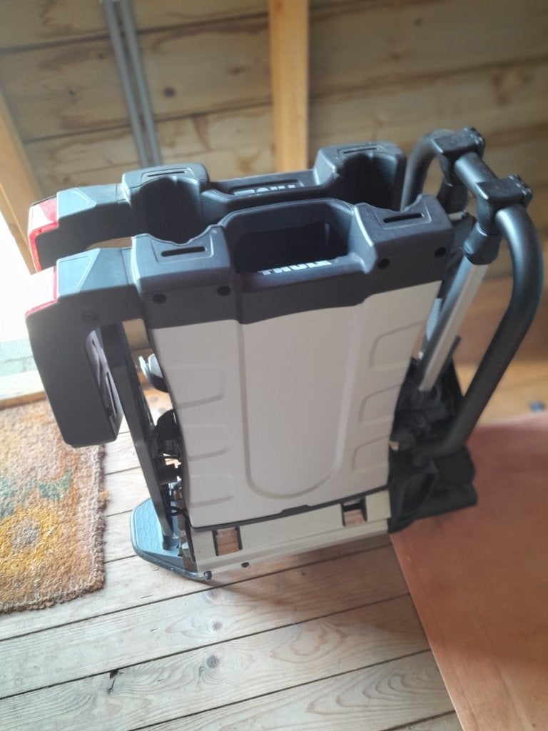 Porte-vélos Thule sur attelage, Vélos & Vélomoteurs, Enlèvement, Comme neuf