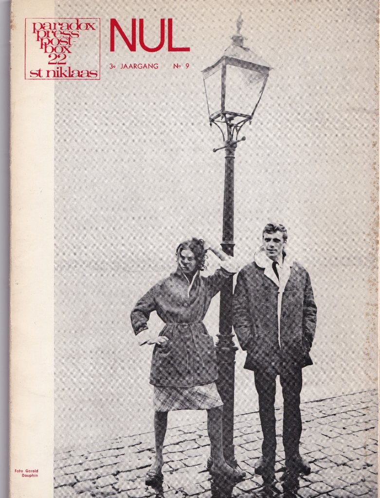 Nul 9 1965 Freddy De Vree Roland Barthes Marcel Van Maele, Livres, Art & Culture | Arts plastiques, Enlèvement ou Envoi