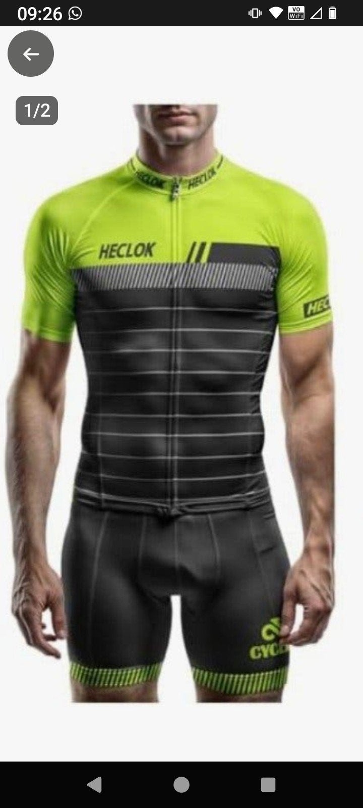 tenue cyclisme complète NEUVE, Ophalen, L