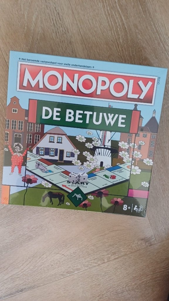 bordspel seal Monopoly de Betuwe Monopolie NL, Hobby en Vrije tijd, Gezelschapsspellen | Bordspellen, Een of twee spelers, Ophalen of Verzenden