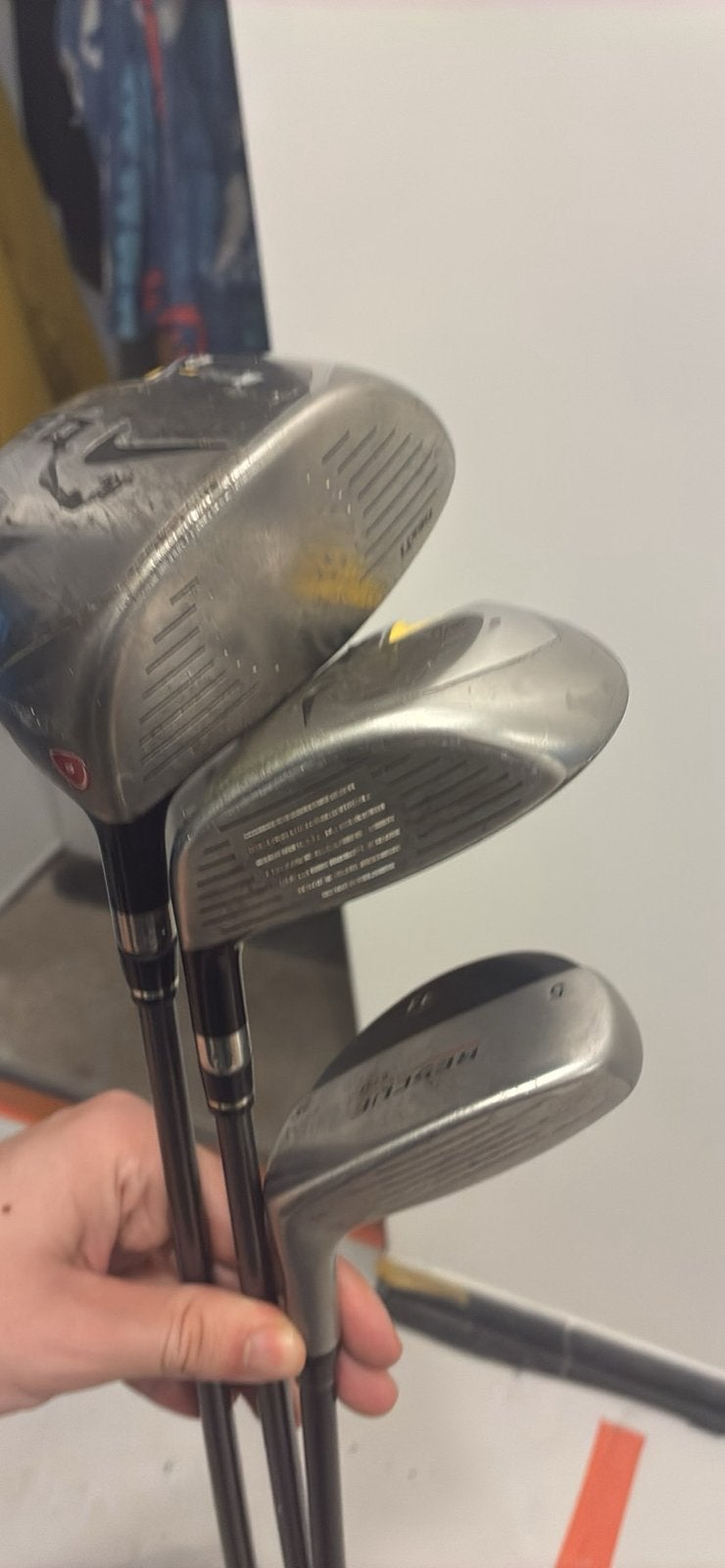 Driver, 3 wood and rescue, Sport en Fitness, Golf, Ophalen, Zo goed als nieuw, Set, Overige merken