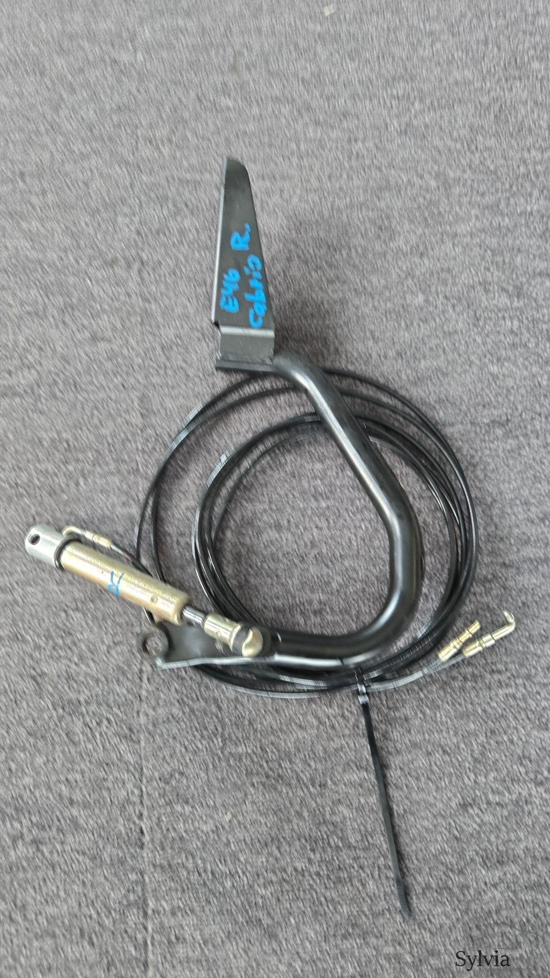 Hydraulische cilinder + beugel past rechts cabrio dak BMW E4, Auto-onderdelen, Gebruikt, -, -, Ophalen of Verzenden
