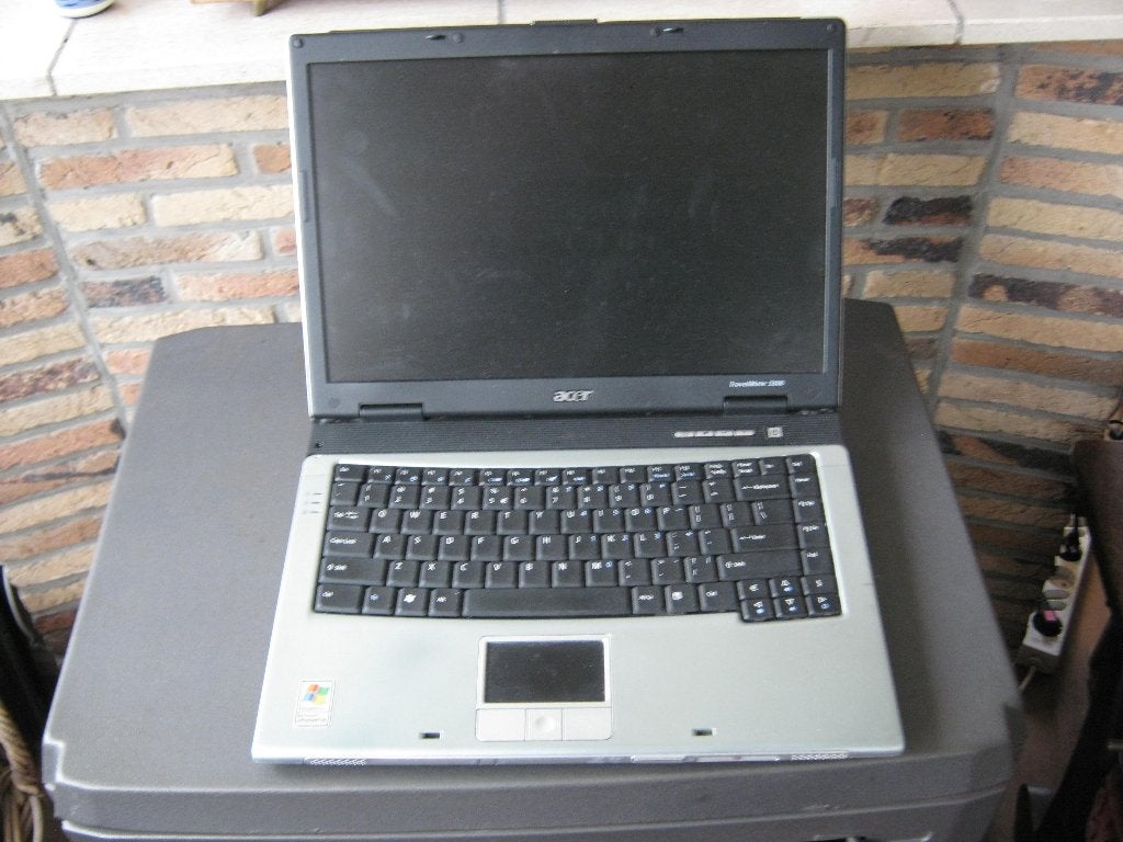laptop Acer Travelmate 3300 model MS2181 - Windows XP en 8.1, Computers en Software, Windows Laptops, HDD, Minder dan 4 GB, Qwerty
