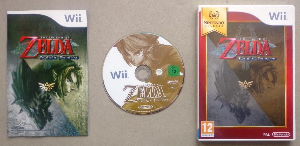 Zelda Twilight Princess voor de Nintendo Wii Compleet, Ophalen of Verzenden, Zo goed als nieuw