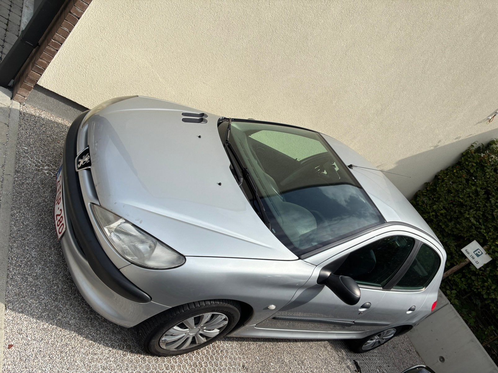 Peugeot 206 1.4i TE KOOP, Auto's, Voorwielaandrijving, 5 deurs, Blauw, Zilver of Grijs