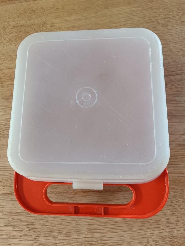 boite à tartines TUPPERWARE, Enlèvement, Comme neuf, Orange