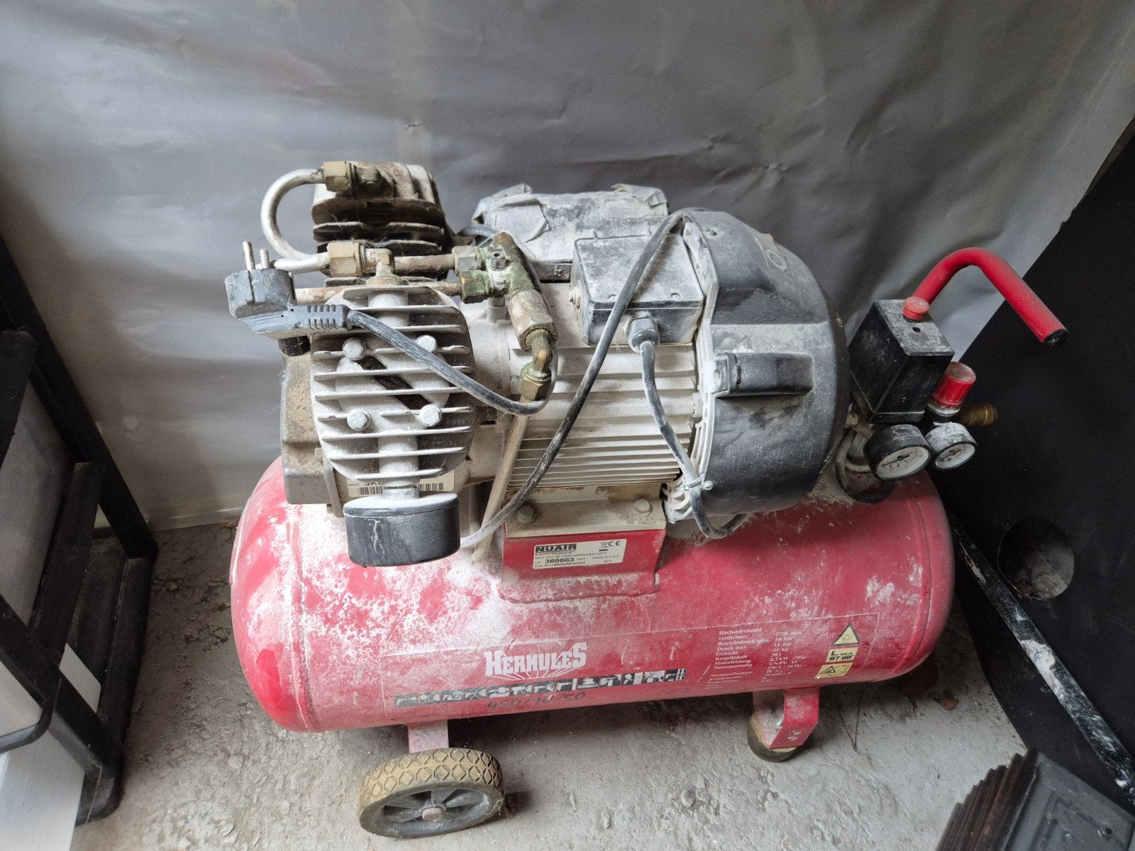 Compressor 50l 10 bar, Enlèvement
