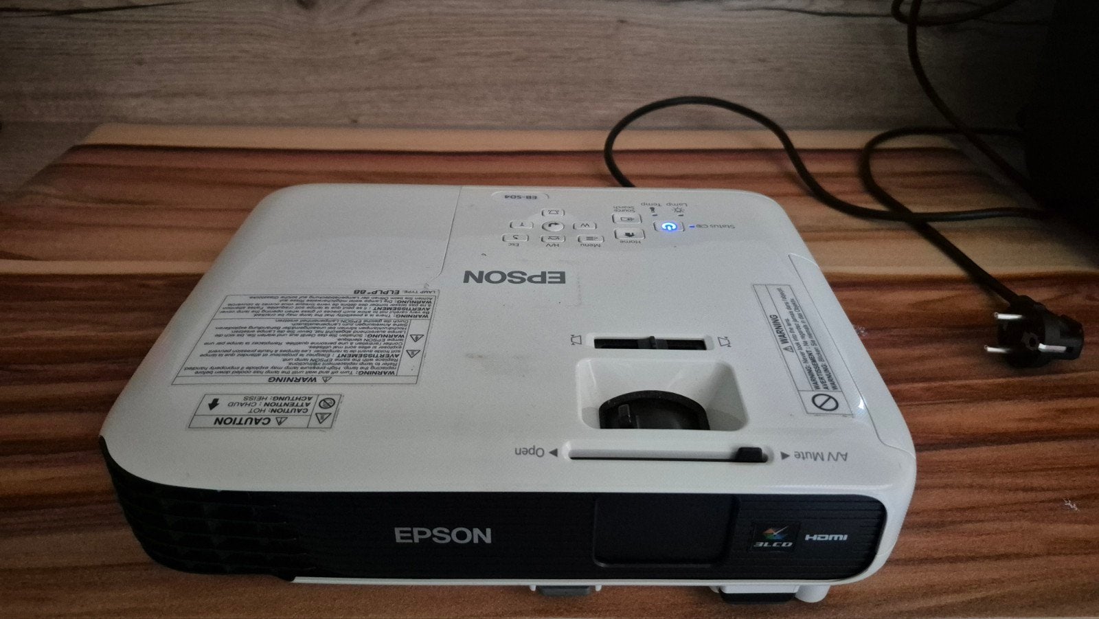 Epson EB-S04 projector – 3.000 lumen – HDMI – weinig brandur, Ophalen of Verzenden