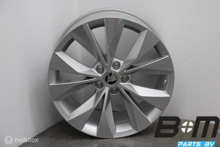 NIEUW! Org. 1 losse 18 inch velg Skoda SuperB! 3V0601025R, Autos : Pièces & Accessoires, Pneus & Jantes, Utilisé, Jante(s)