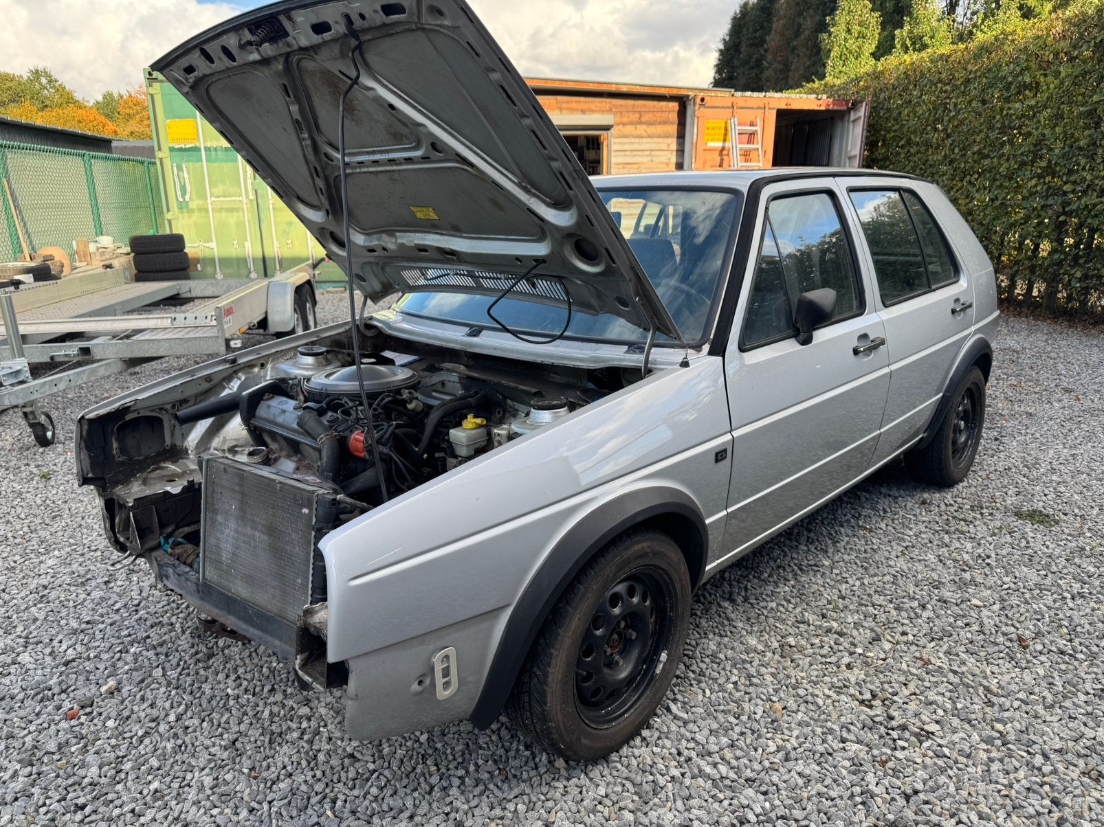Golf 2 avec bras oscillant G60, Enlèvement, Utilisé