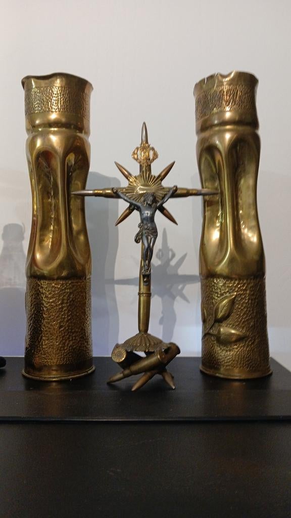Set trench art verdun, Ophalen