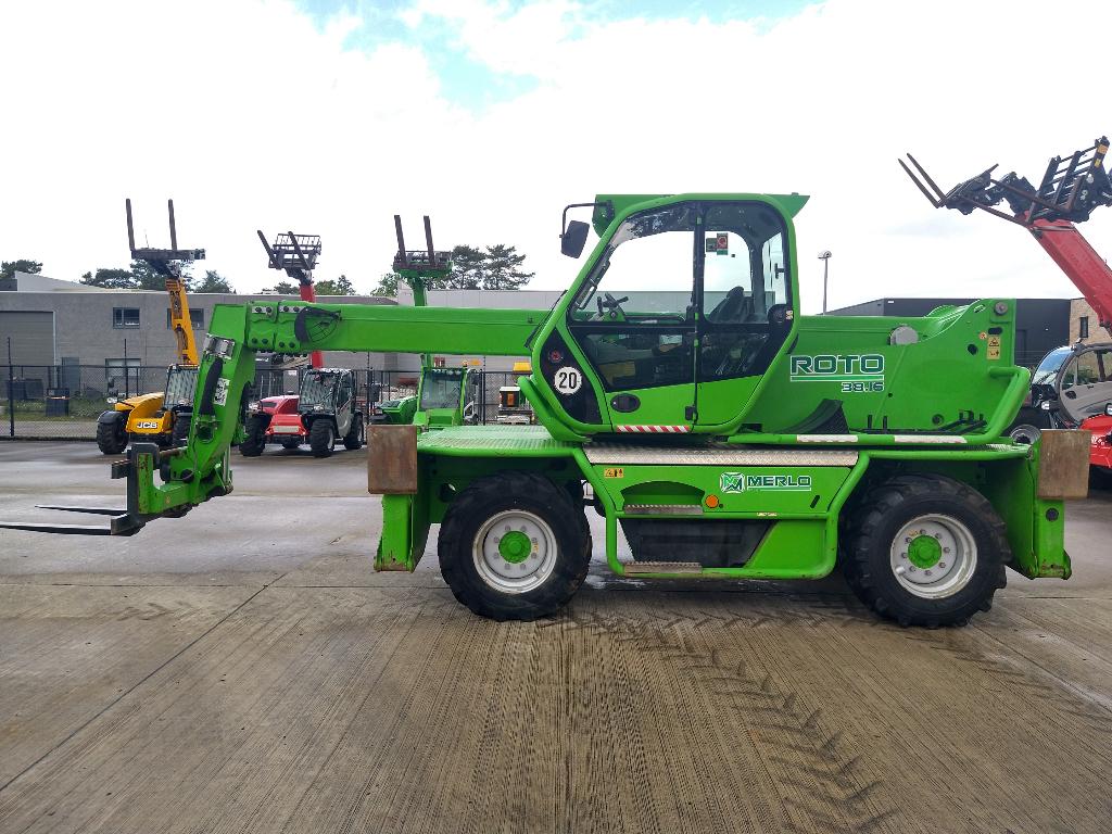 Verreiker Roto 38.16 (692), Enlèvement, Utilisé, Moteur diesel