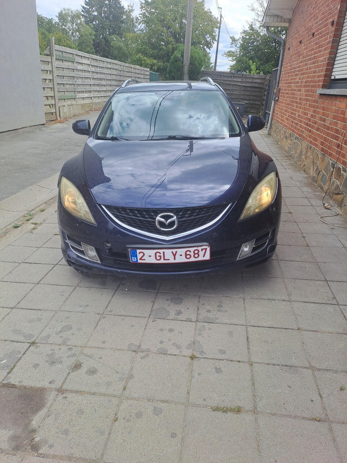 À vendre pour export ou à réparer ou pour pièce. Mazda 6 2L, Navigatiesysteem, Diesel, Particulier, Te koop
