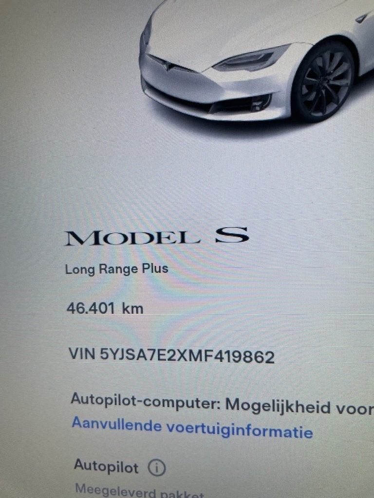 Modèle S 103 kWh Long Range PLUS : 41318 hors TVA, Autos, Tesla, Cuir, Essai à domicile, Achat, Entreprise