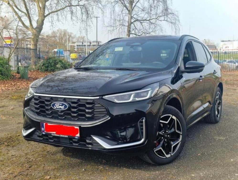 Ford Kuga ST-Line X 2.5i Hybrid – Full Option – Aut.–243 pk, Auto's, Zwart, 5 deurs, Dealer onderhouden, Kuga