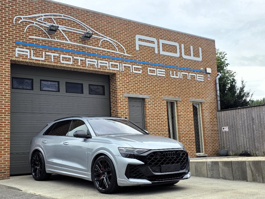 Audi RS Q8 Performance - 06/2025 - V8 - 640 PK - FULL OPTION, Auto's, Audi, Parkeerassistent, Leder, Bedrijf, 5 zetels