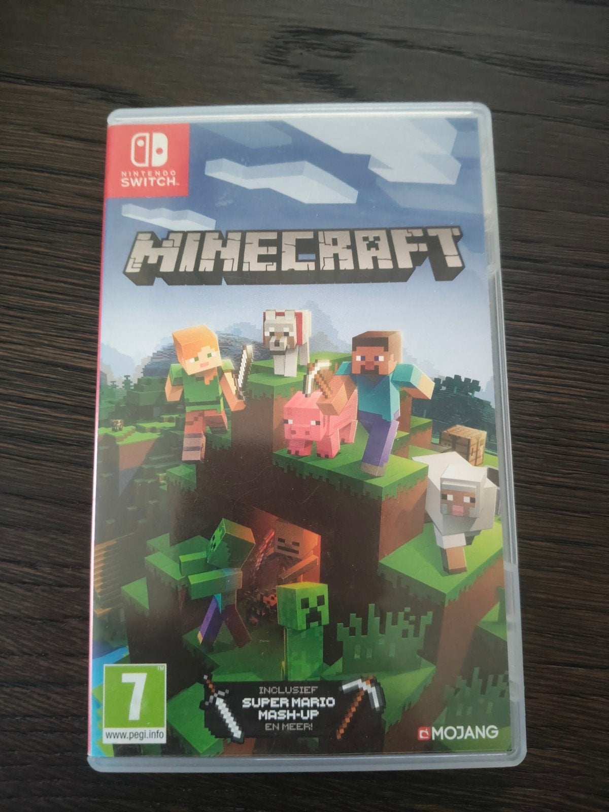minecraft Nintendo Switch, Enlèvement