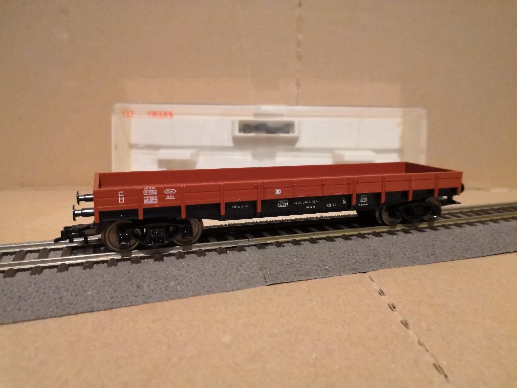 Wagon plat DB Rklmm-tu 697 Fleischmann 5281 H0, Ophalen, Gebruikt, Gelijkstroom, Fleischmann