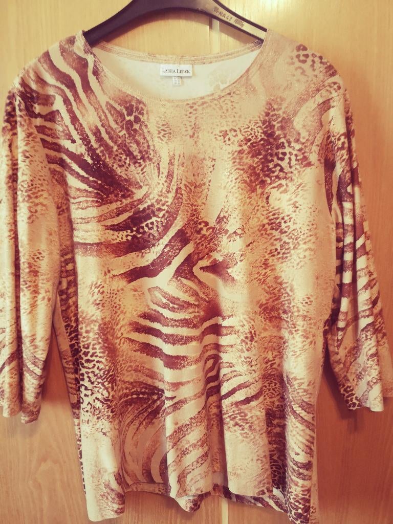 Pull beige/marron taille 46, Vêtements | Femmes, Pulls & Gilets, Enlèvement ou Envoi, Taille 46/48 (XL) ou plus grande, Beige