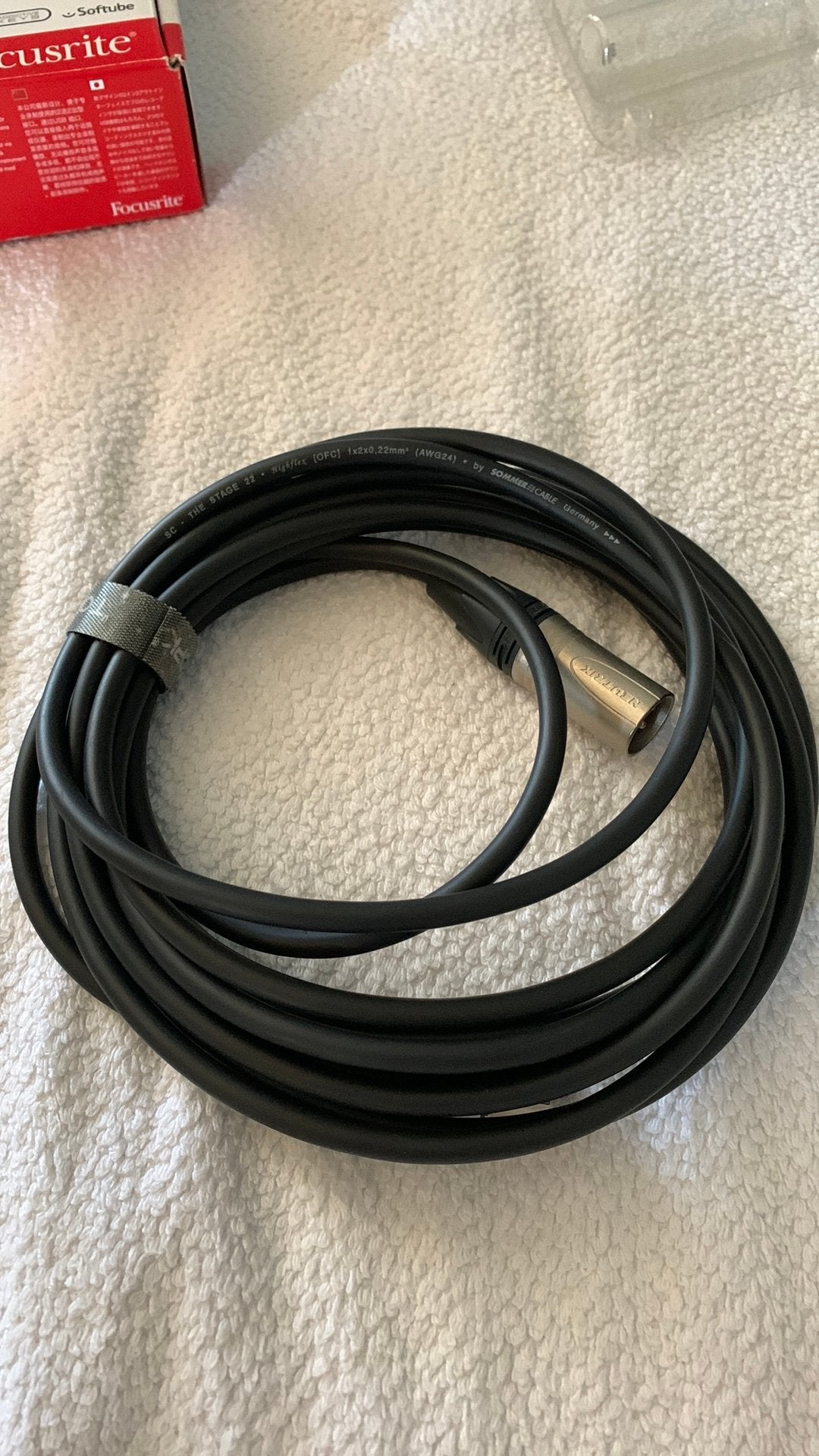 Cable xlr-xlr 3 metre, Enlèvement, Comme neuf