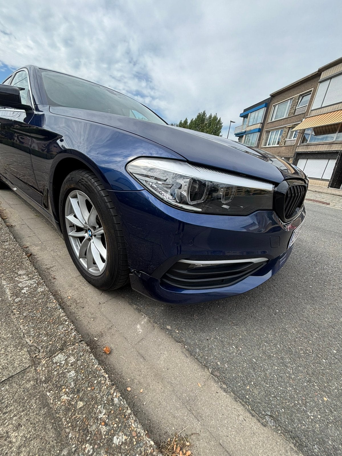 Bmw g30 5.20i 2019, Auto's, 1998 cc, Achterwielaandrijving, 4 cilinders, Blauw
