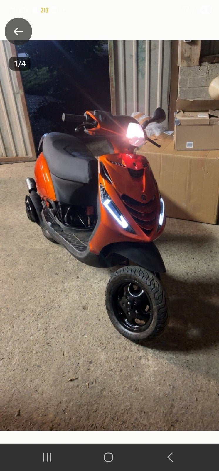 opzoek naar a klasse zip frame mag ook hele scooter, Fietsen en Brommers, Ophalen, Zo goed als nieuw
