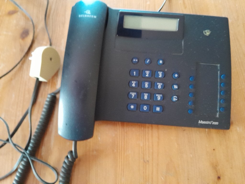 vaste telefoon, Ophalen