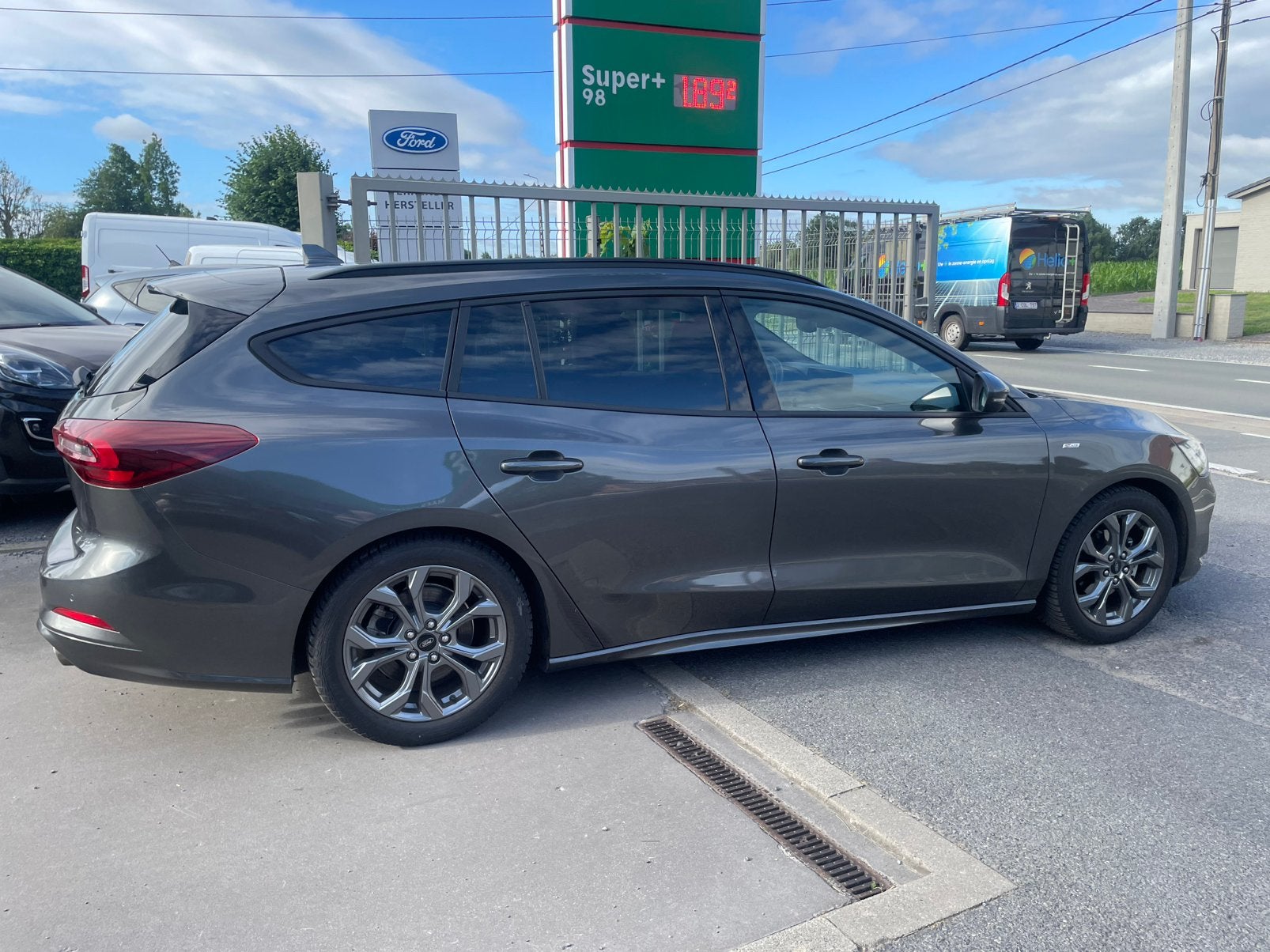 Ford Focus Clipper Ecoboost, Auto's, Stof, Euro 6, 1000 cc, Zilver of Grijs