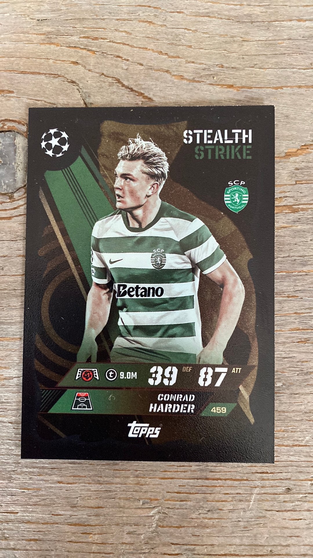 Nr. 459 Topps Conrad Harder, Ophalen of Verzenden, Zo goed als nieuw