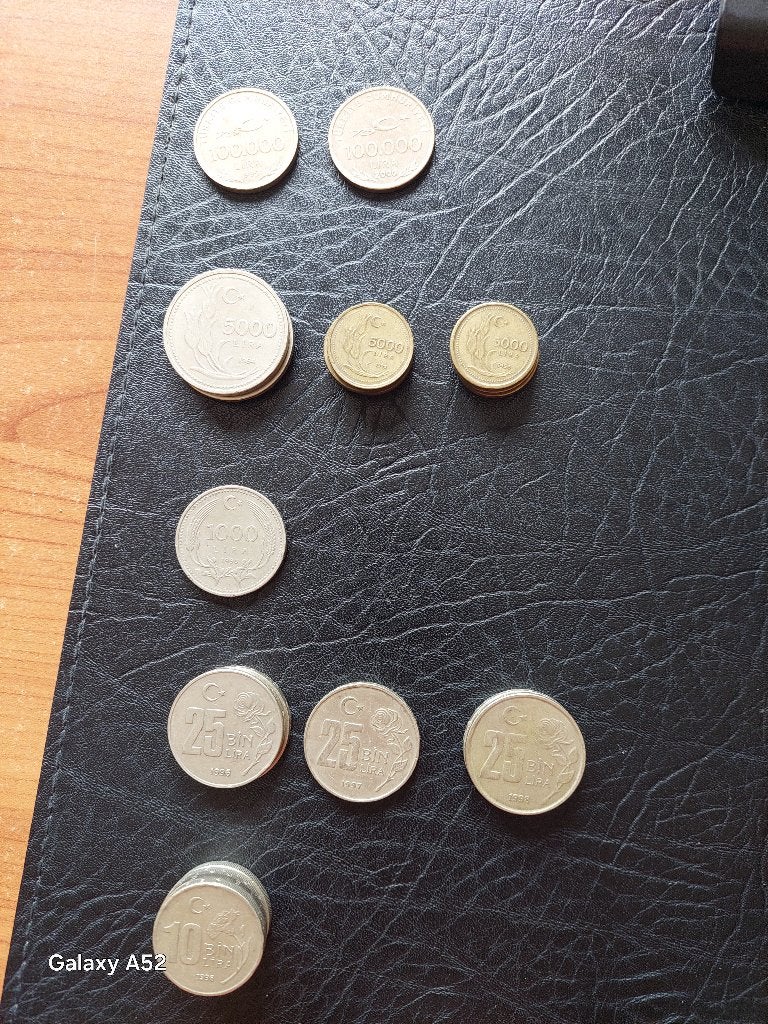 set 22 oudere munten uit Turkije - 1993 tot 2000, Ophalen of Verzenden, Overige landen, Setje