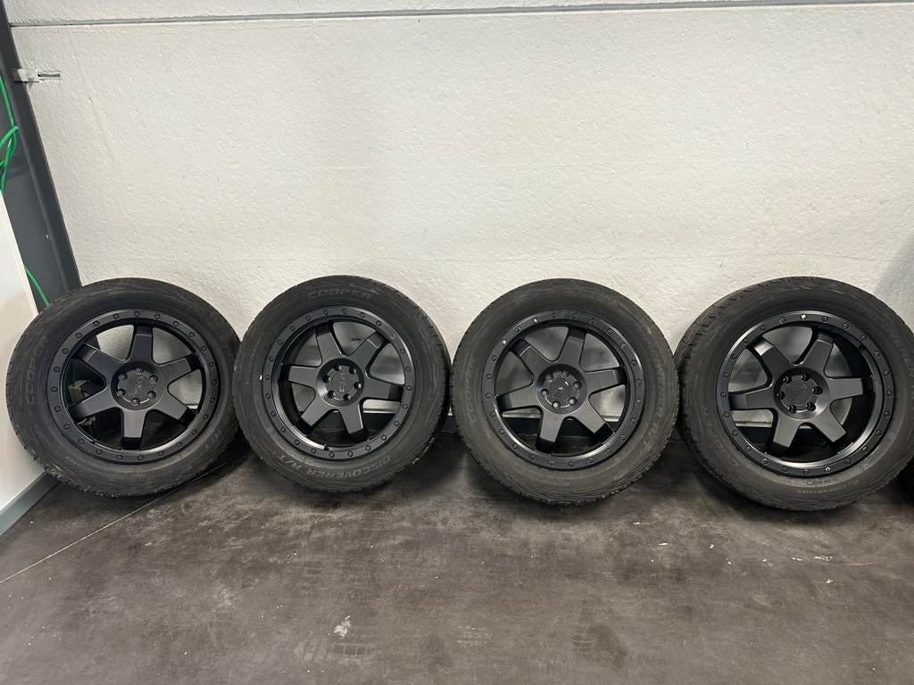 Jantes Rotiform avec pneus Cooper Discoverer 285/50/R20, Pneus et Jantes, 4 Saisons, Enlèvement ou Envoi, Utilisé