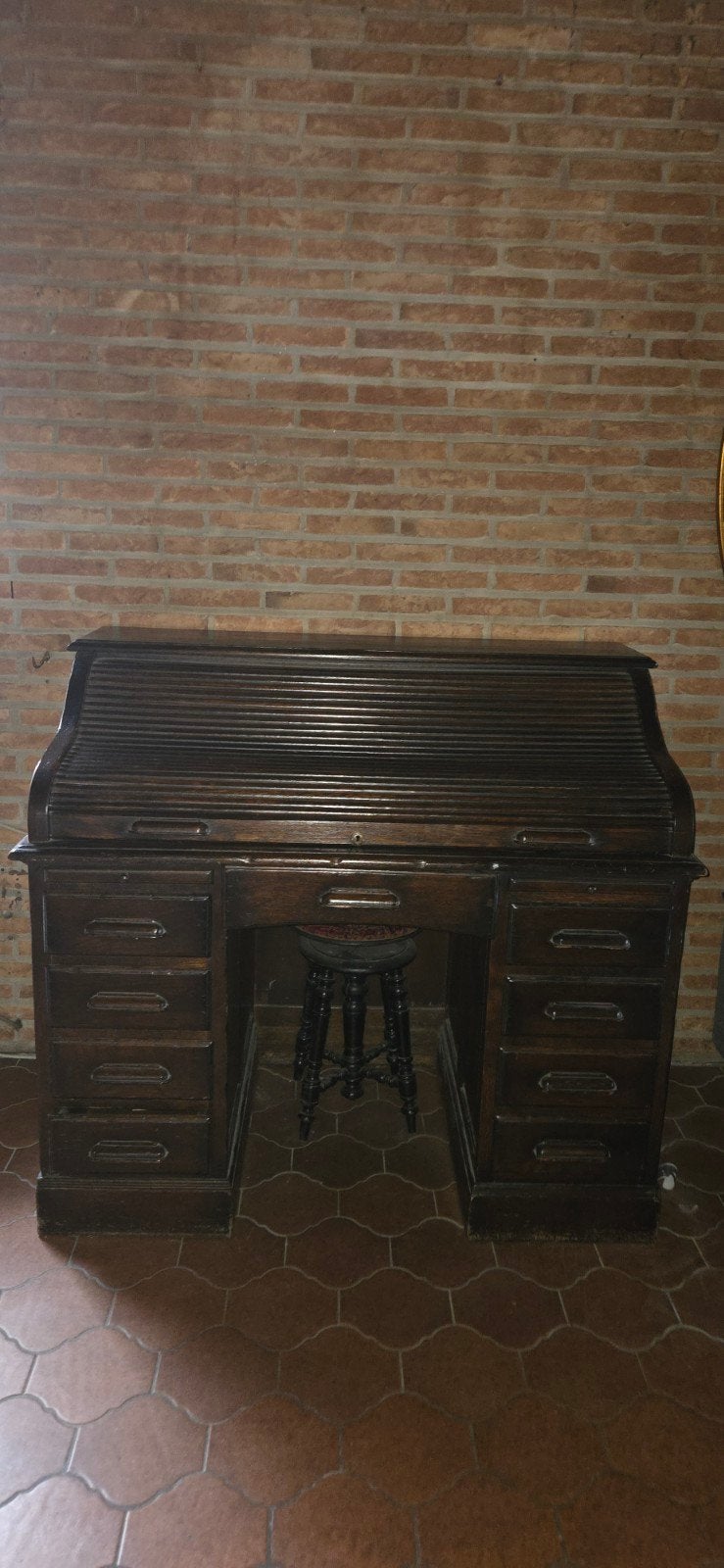 Antiek bureau, Ophalen