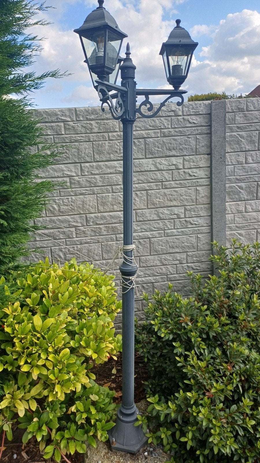 Lampe de jardin extérieur 3 ampoules, Enlèvement ou Envoi