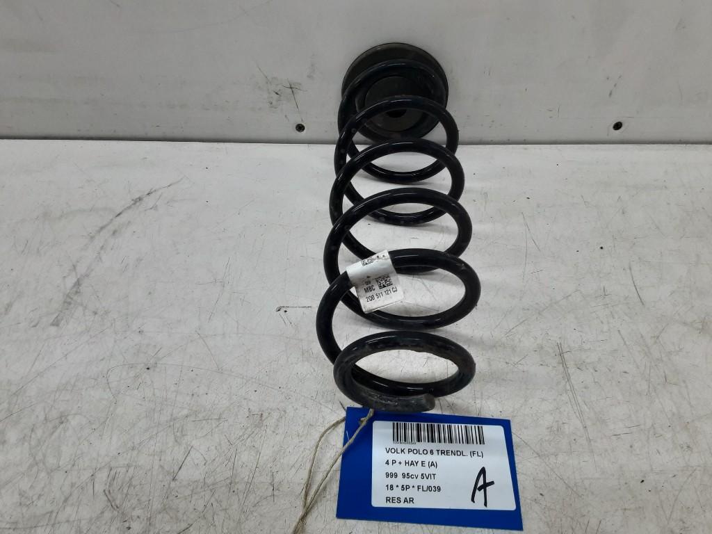SCHROEFVEER ACHTER Volkswagen Polo VI (AW1) (2Q0511121CJ), Auto-onderdelen, Ophanging en Onderstel, Volkswagen, Gebruikt