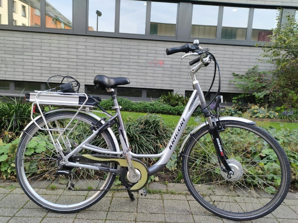 elekrische fiets elektischedamesfiets e-bike, Ophalen, Zo goed als nieuw