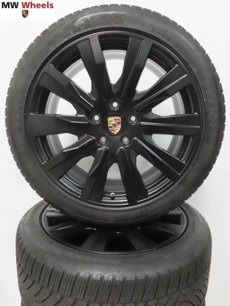 Originele Porsche Taycan 20 inch velgen winterbanden, -, -, Banden en Velgen, 20 inch