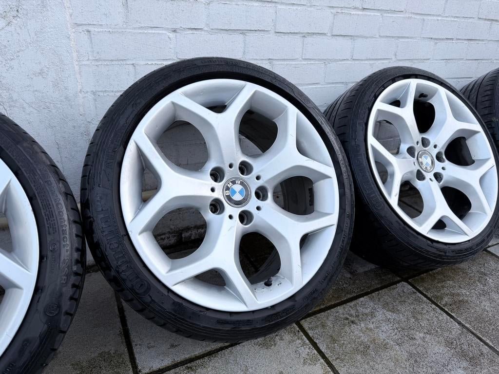 18” Y-Spaak BMW velgen met banden !, Ophalen, 18 inch, Banden en Velgen, Personenwagen