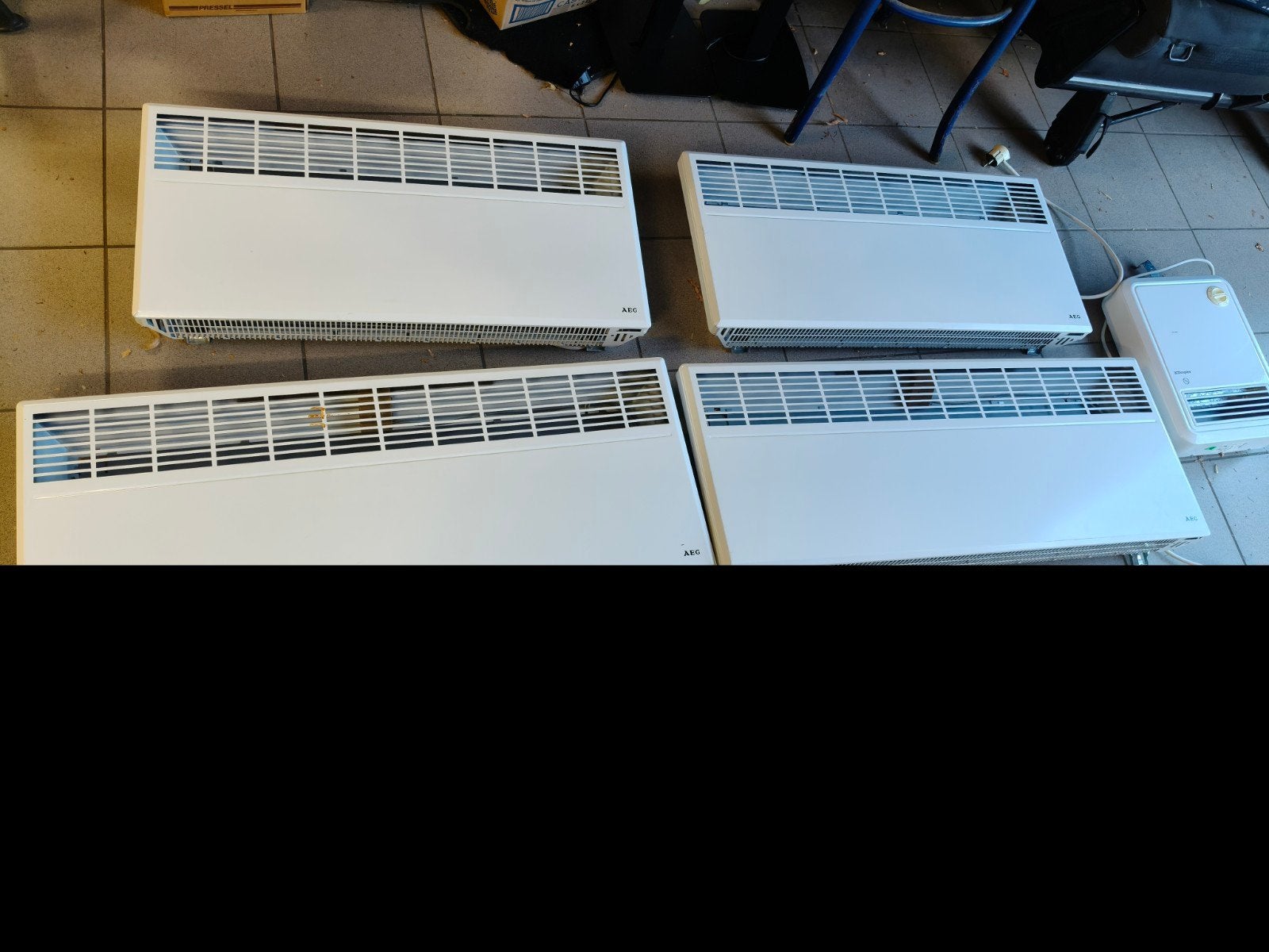 Elektrische verwarming, 800 watts ou plus, Comme neuf, Enlèvement, Radiateur