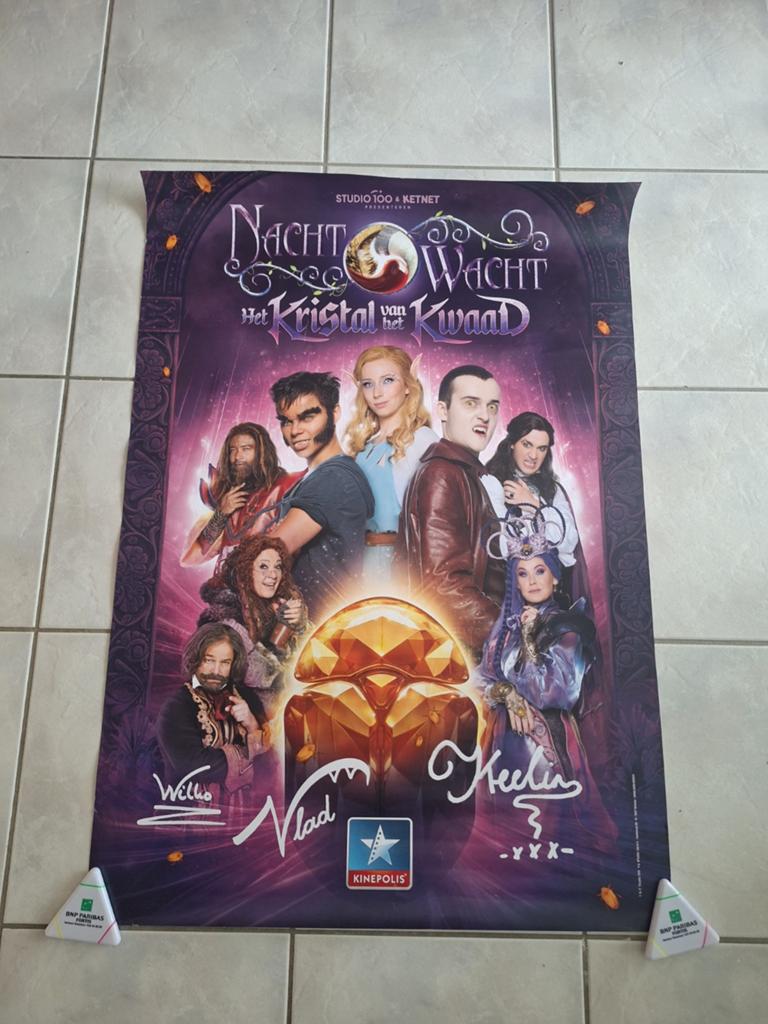 Poster De Nachtwacht - Het Kristal van het kwaad, Verzamelen, Ophalen, Rechthoekig Staand, Deurposter of groter, Zo goed als nieuw