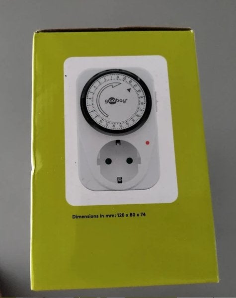 Goobay mechanische timer, Elektronische apparatuur, Ophalen, Nieuw
