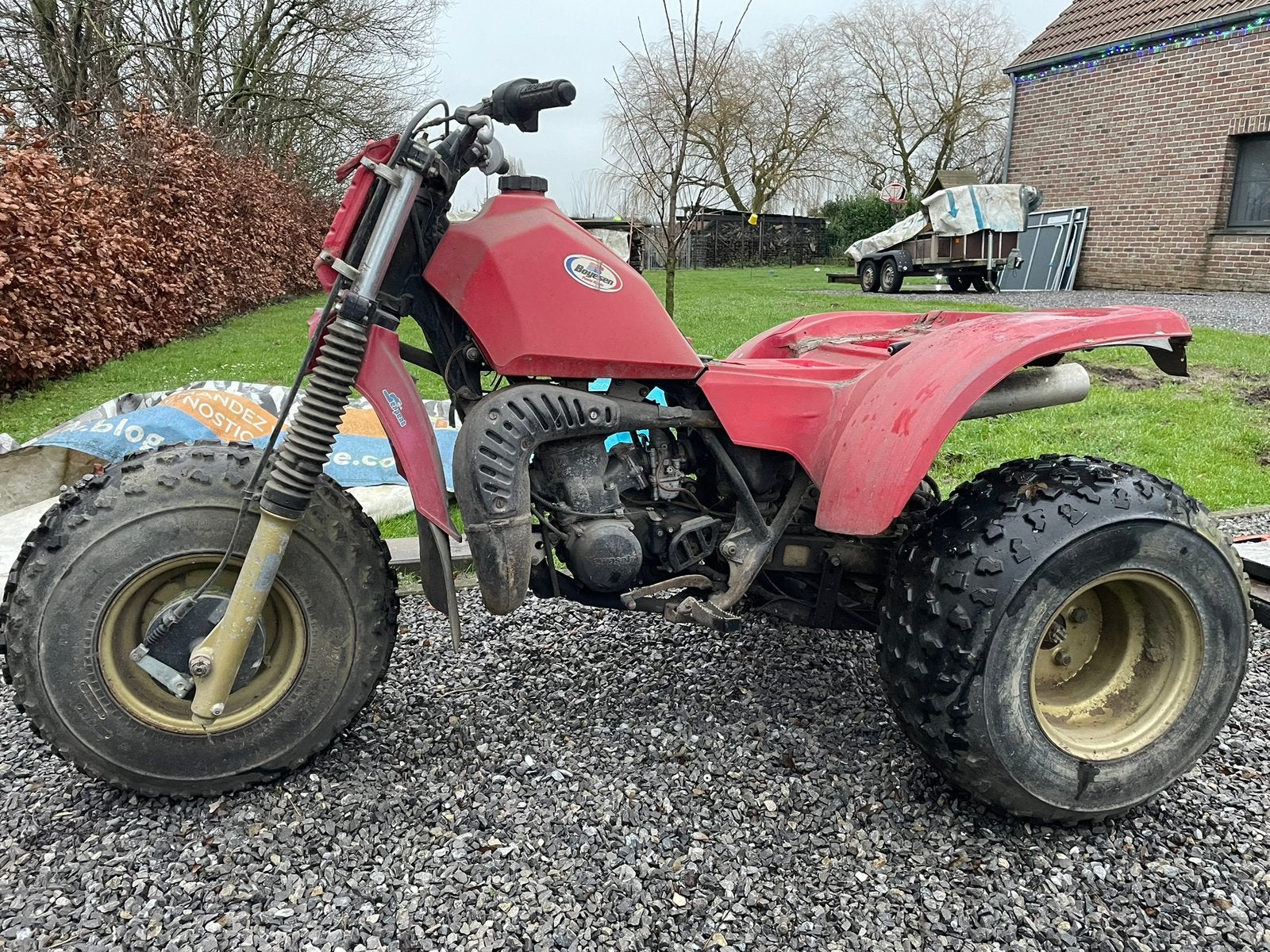 Kawasaki tecate 250cc. 1984, Motoren, Ophalen, Gebruikt
