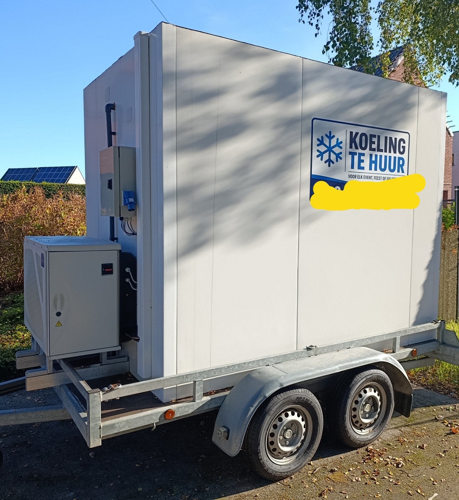 koelwagen koelaanhangwagen, Auto diversen, Ophalen