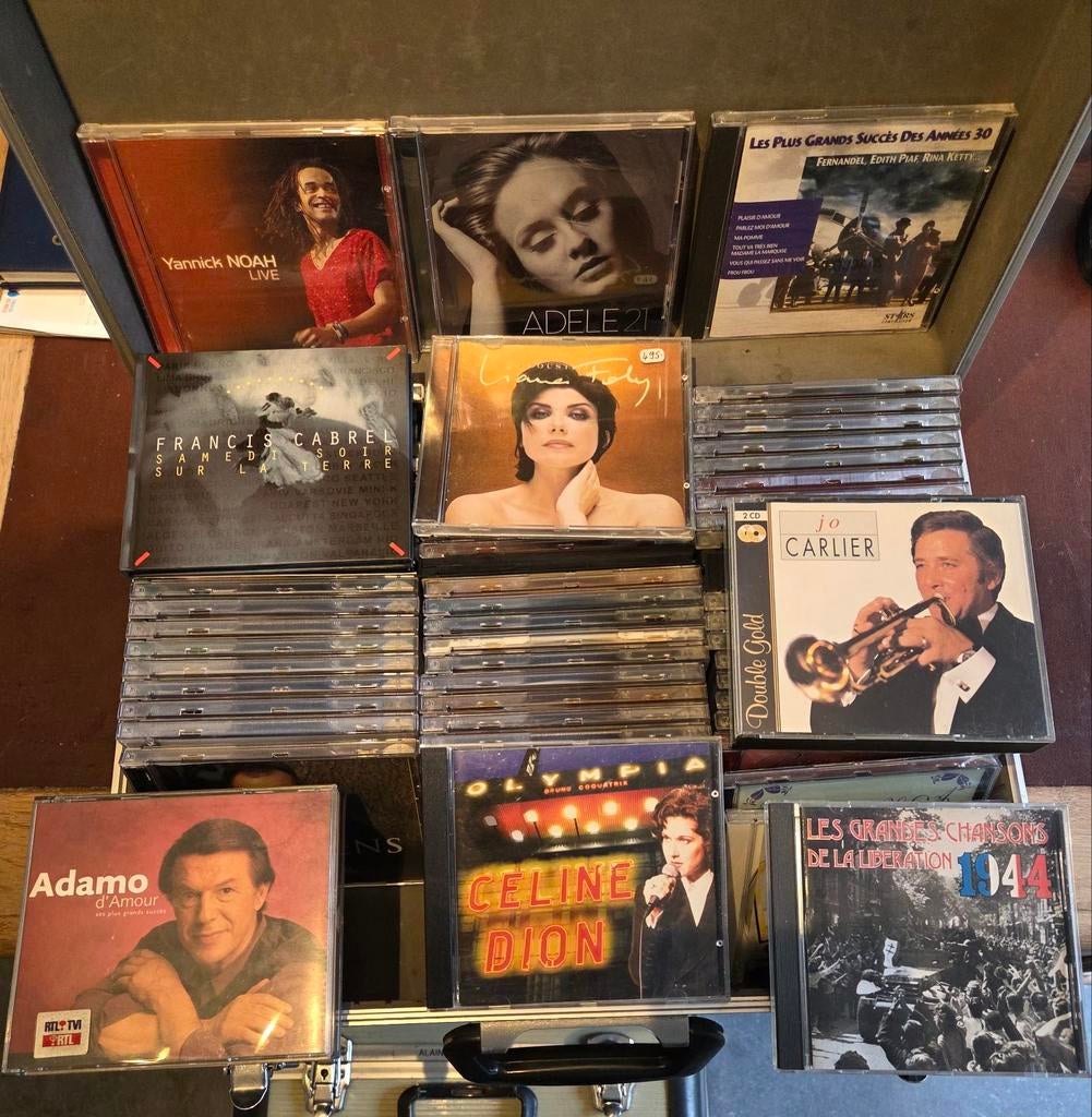 150 CD de chansons Françaises, classique..., Enlèvement
