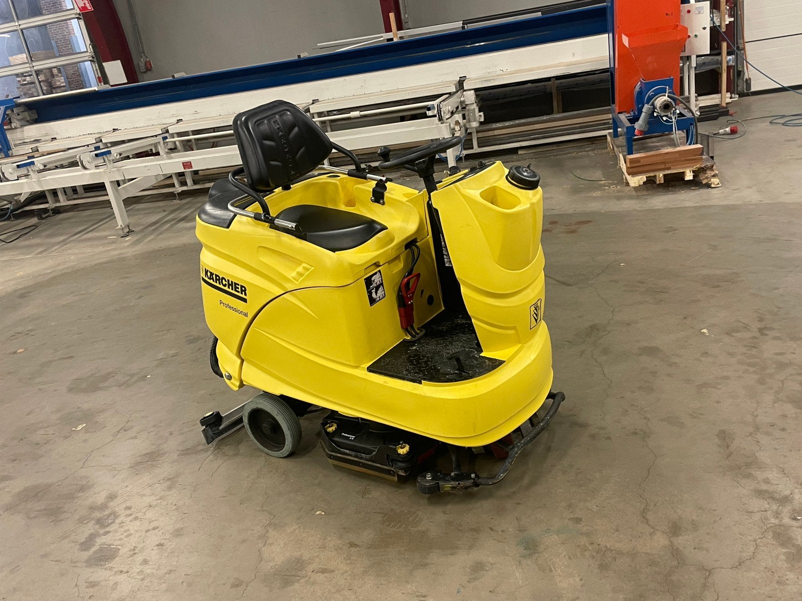Kärcher B 140 R Professionele Zit schrobmachine 169uur!, Ophalen, Schrobmachine
