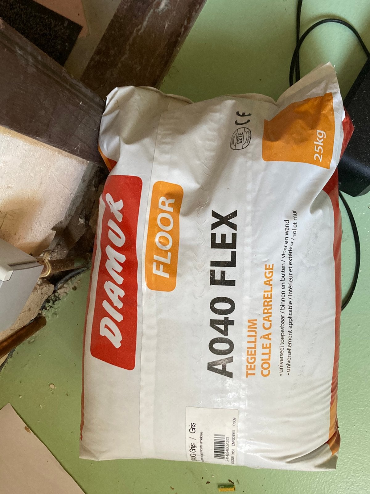 Gratis tegellijm, Doe-het-zelf en Bouw, Ophalen