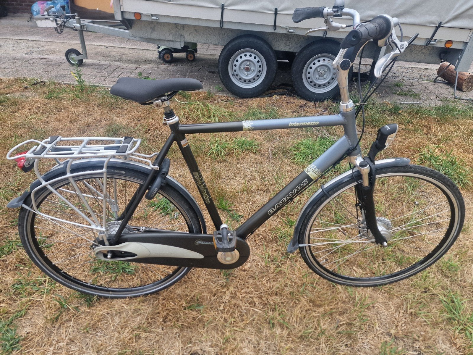 herenfiets batavus intermezzo 28" 61 cm, Ophalen, Gebruikt, Versnellingen, Batavus