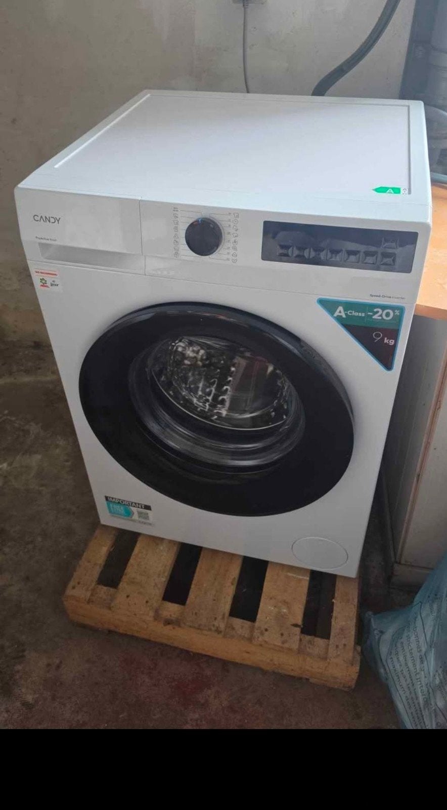 Lave linge - Machine à lessiver NEUVE Candy 9kg Lave-Linge, Enlèvement