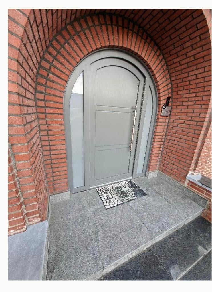 Pvc voordeur, Doe-het-zelf en Bouw, Deuren en Vliegenramen, Ophalen, Kunststof, Gebruikt, 120 cm of meer