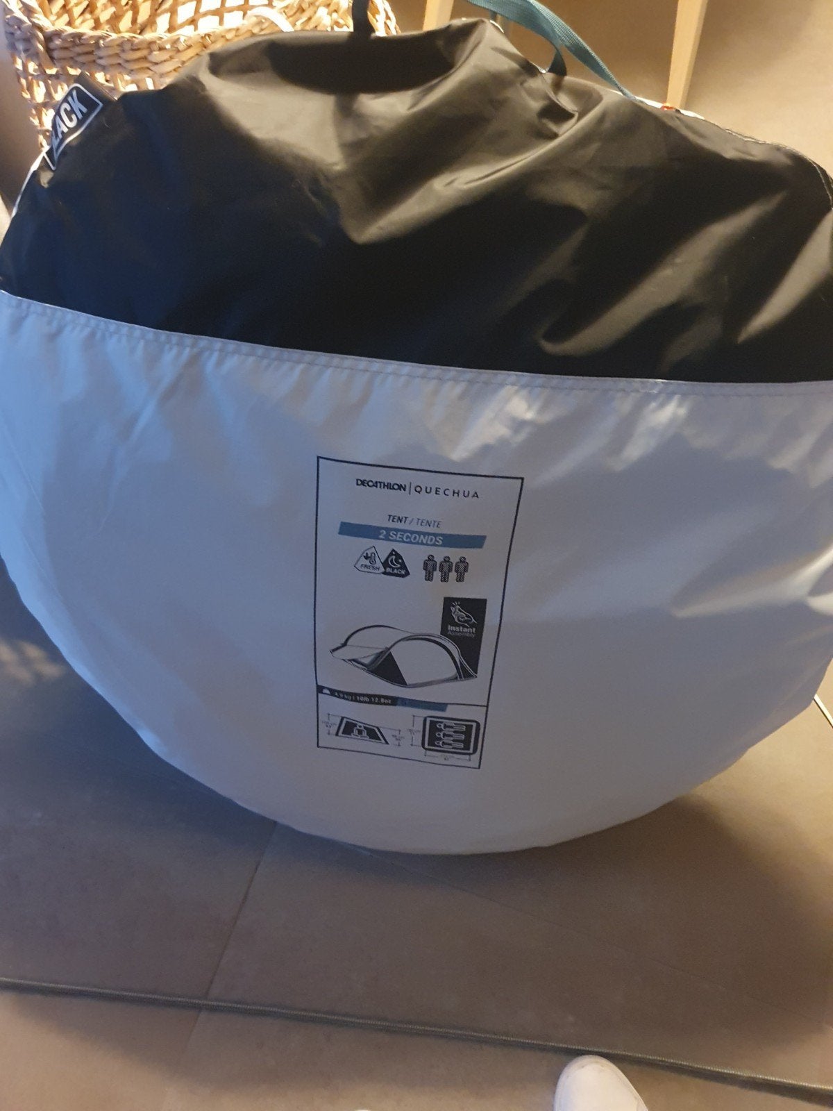 Pop up tent 3 personen, Caravanes & Camping, Tentes, Enlèvement