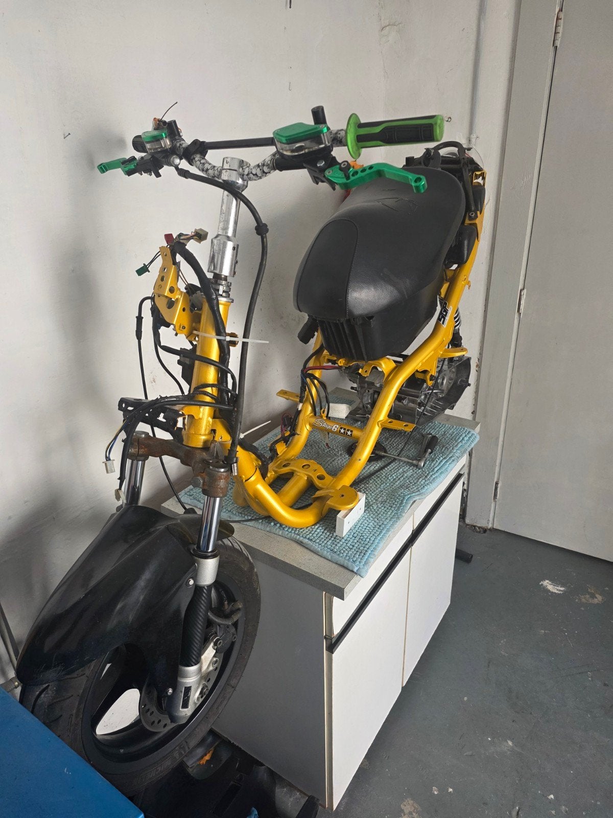 Mbk nitro a finir, Mbk, Utilisé, Classe A (25 km/h), Essence